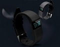 TW64S Smart Bracelet Heart Rate Monitor and Pulse tracker Pedometer wristband