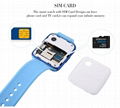 D3 smart watch mobile phone Support GSM SIM TF Card Smart Watch with Camera 3