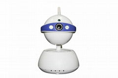 New Products 720P Power and Plug Wifi IP Camera supports Linkage Alarm  