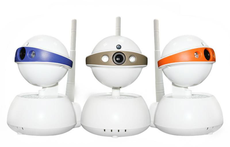 New Products 720P Power and Plug Wifi IP Camera supports Linkage Alarm   3
