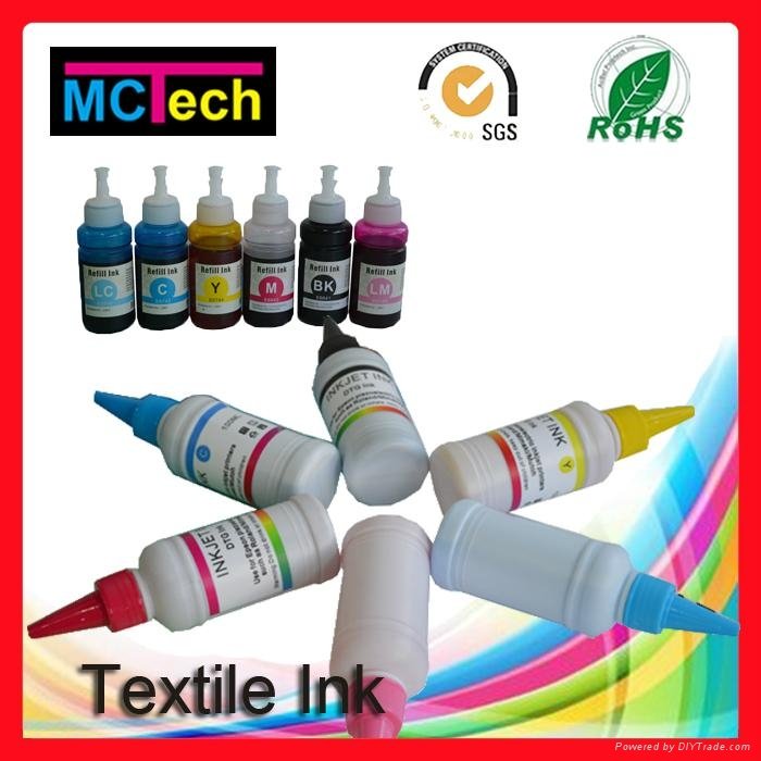 Light Cyan Color DTG Ink For Dupont Ink For Textile