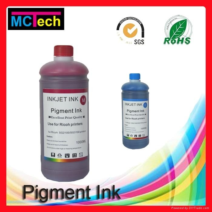 Factory direct supply Bulk water based pigment ink for HP desktop printer