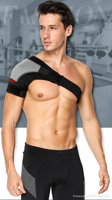 Neoprene Elastic Adjustable Shoulder Support And Back Belt 2