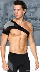 Online Shopping Elastic Back Support Brace With Shoulder Belt