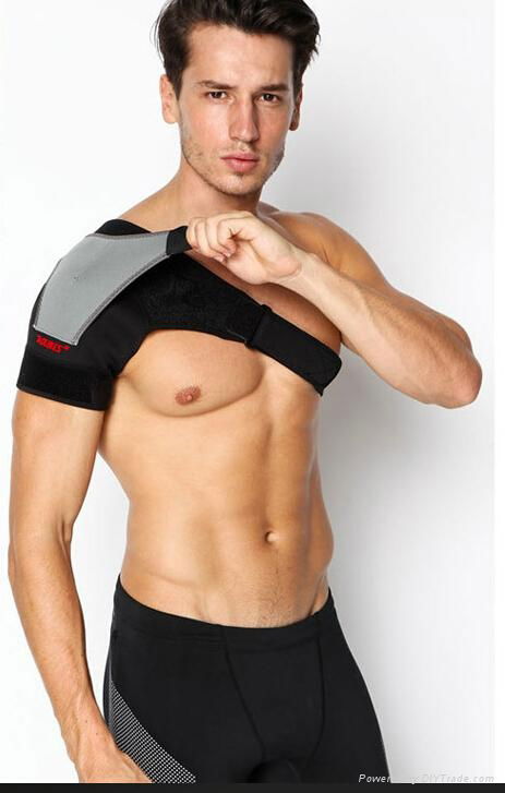 Adjustable Stretch back and shoulder support belt for outdoor sports