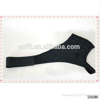Black Customized Back And Shoulder Support Belt With Cheap Price 2
