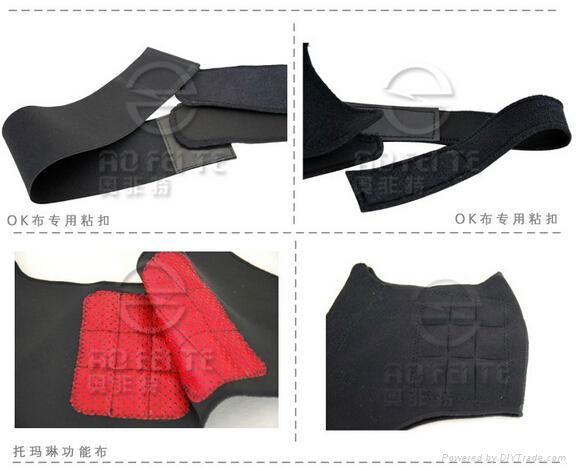 Black Customized Back And Shoulder Support Belt With Cheap Price