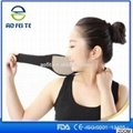 Magnetic neck wrap tourmaline self-heating neck support pain relief thermal ther 3