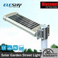 10w waterproof ip65 motion sensor integrated led street light solar