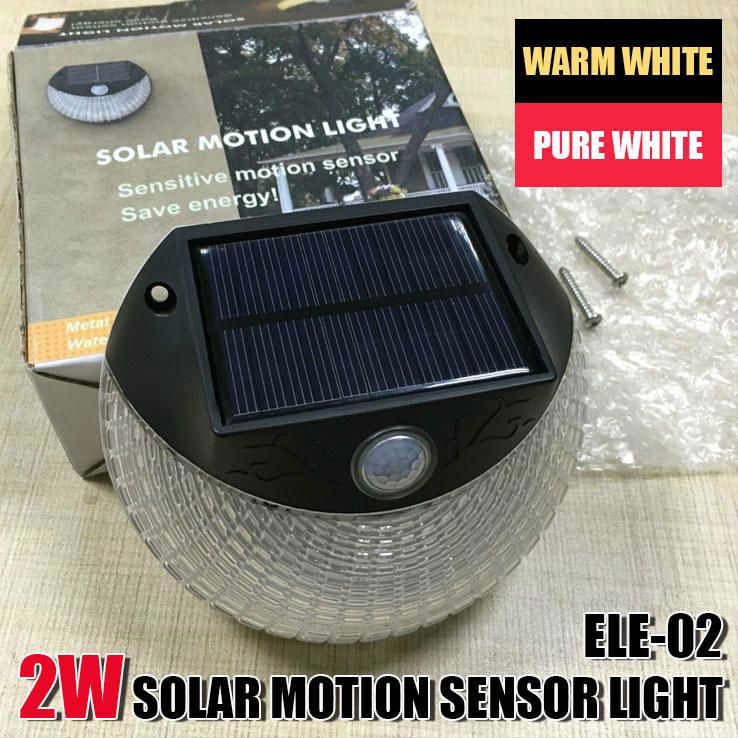 Garden Wall Led Waterproof Outdoor Solar Sensor Light With Cheap Price