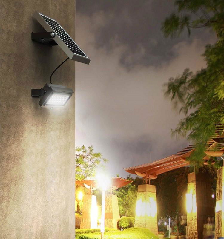 China factory hot selling solar flood light for garden decoraion 2