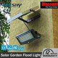 China factory hot selling solar flood light for garden decoraion 4