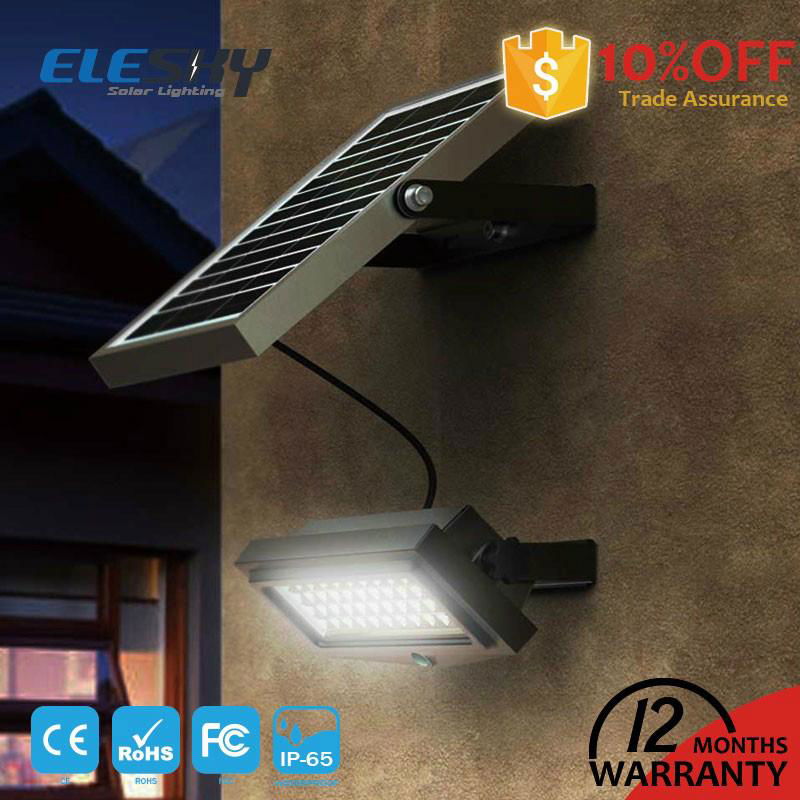 Outdoor Ip65 garden decoration solar security flood light  2