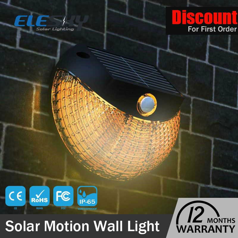 Hot selling factory wholesale price solar wall light 5