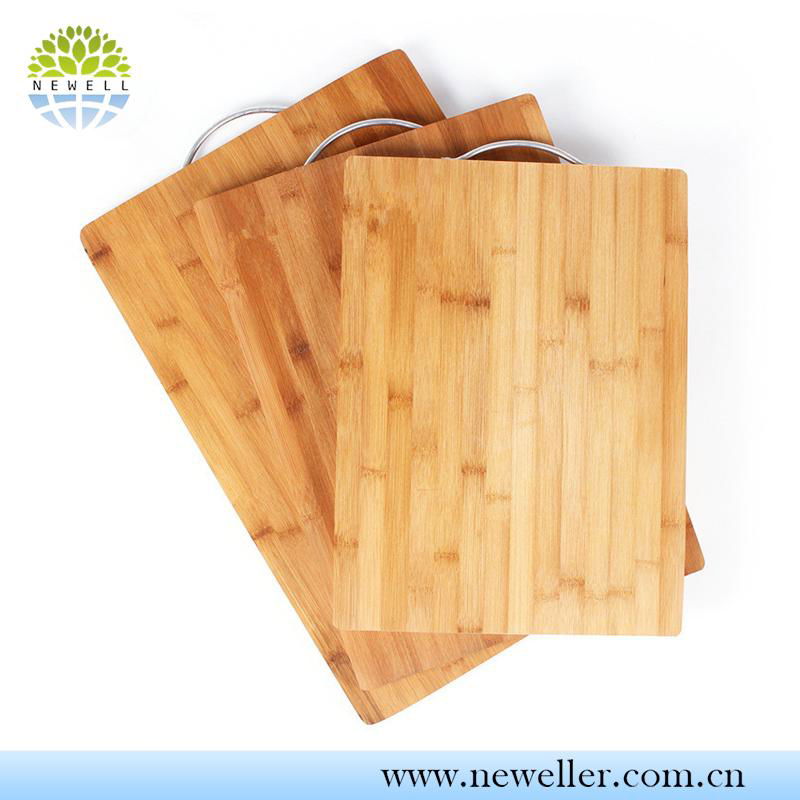 Newell wholesale eco-friendly bamboo cutting board 2