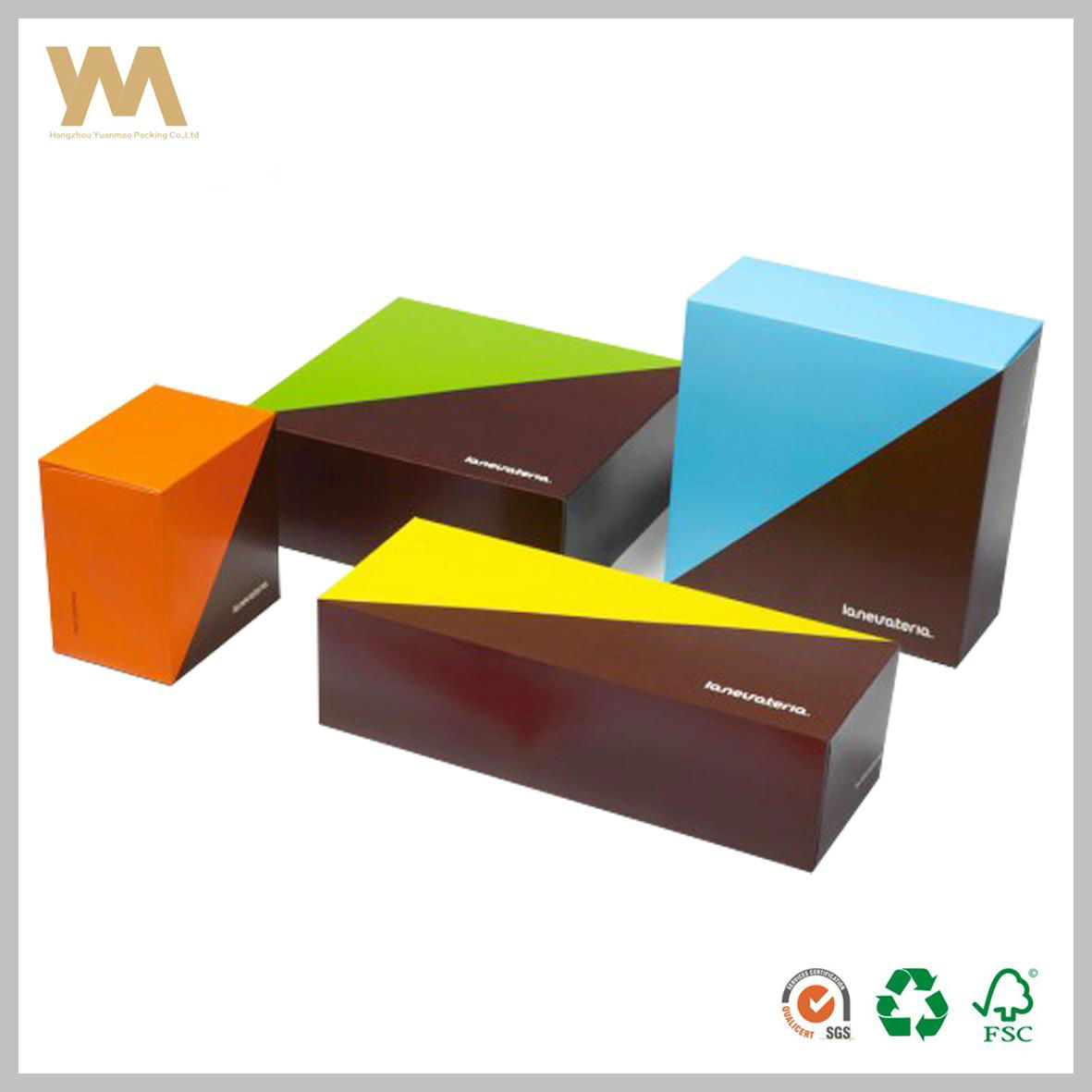 Printed Perfume Cosmetic Paper Gift Packaging Box 5