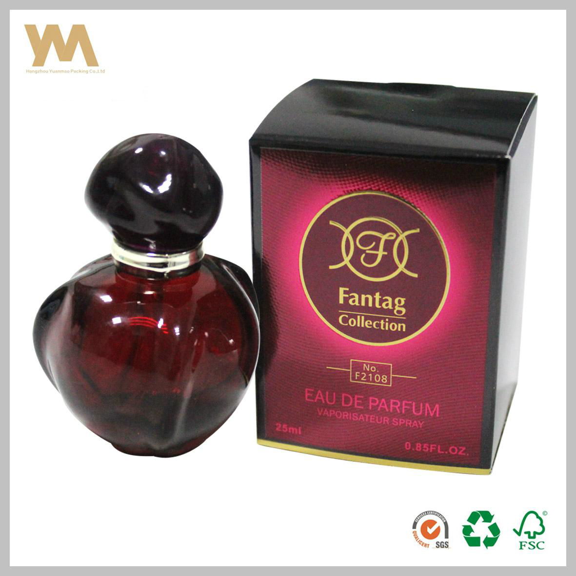 Custom Paper Packaging Box for Men's Perfume 4