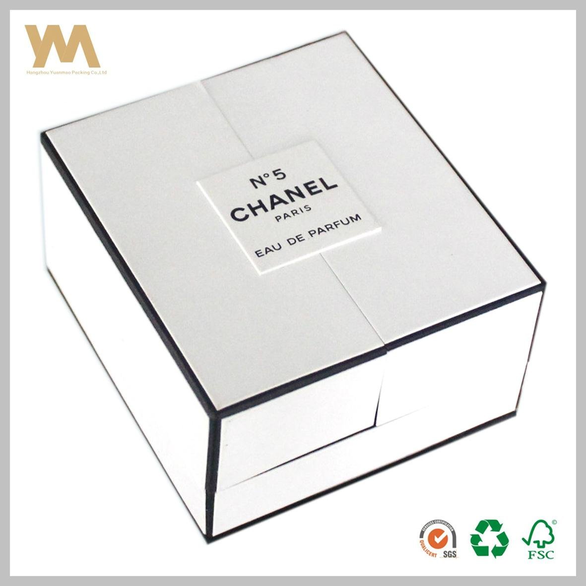 Cmyk Printed Paper Cosmetic Box with White EVA