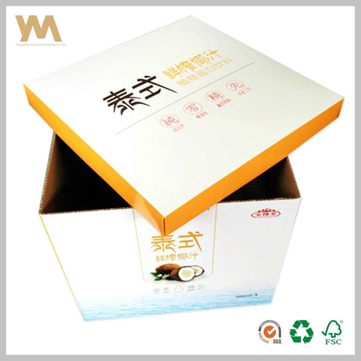 Accept Custom Order Corrugated Box for Food 4