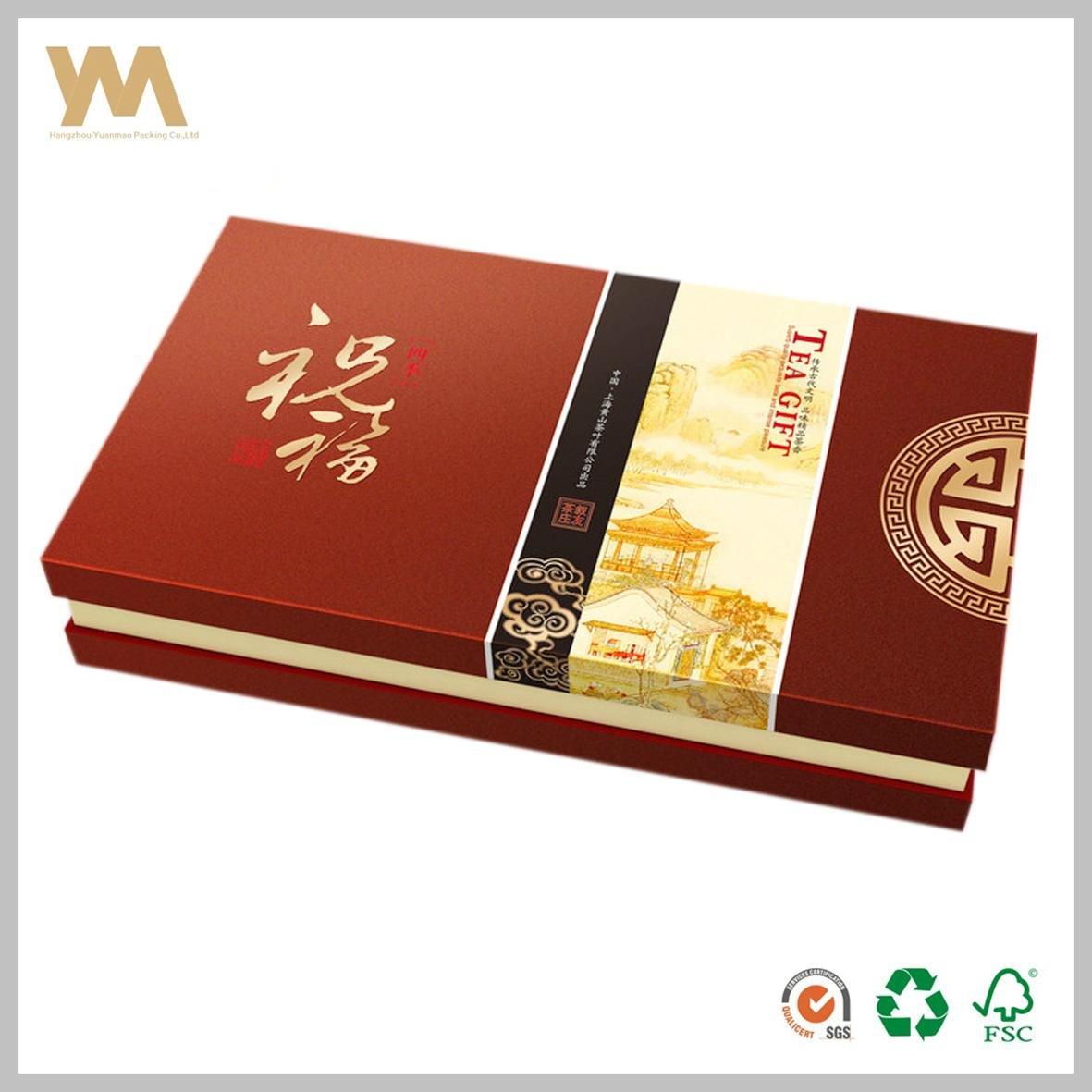 Luxury Tea Paper Box for Gift Packing 3
