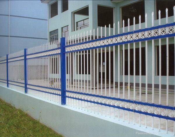 zinc steel fence