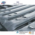 High Tensile Railway Parts  Rail Metal Sleeper For Railway Parts 2