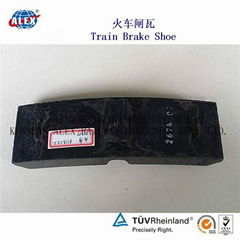 Railway composite brake block