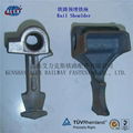 Customized CheapPlain Oiled Railway shoulder For Train Parts