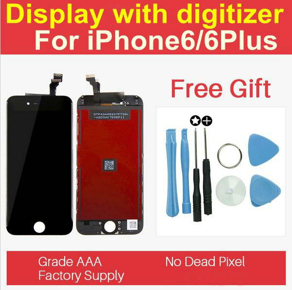 LCD display assembly with touch screen digitizer for 5.5 inch iPhone 6plus