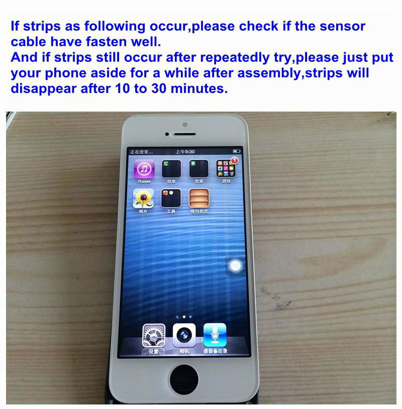brand new LCD display replacement with touch screen digitizer for iPhone 5 5