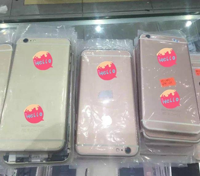 best price brand new back housing battery cover middle frame for apple iPhone 6s
