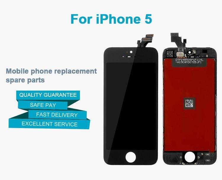 brand new LCD display replacement with touch screen digitizer for iPhone 5