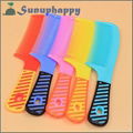 Top sale wholesale custom plastic colorful comb 1