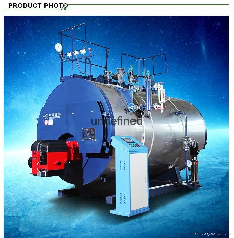 Oil fired industrial steam boiler 3