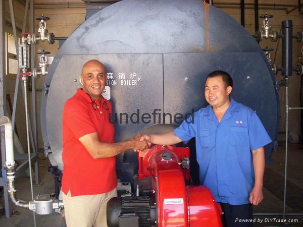 2 ton natural gas fired steam boiler for food factories 3