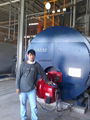 2 ton natural gas fired steam boiler for food factories 5