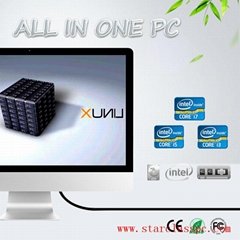 19 inch all in one pc intel core i3-4005u all in one computers