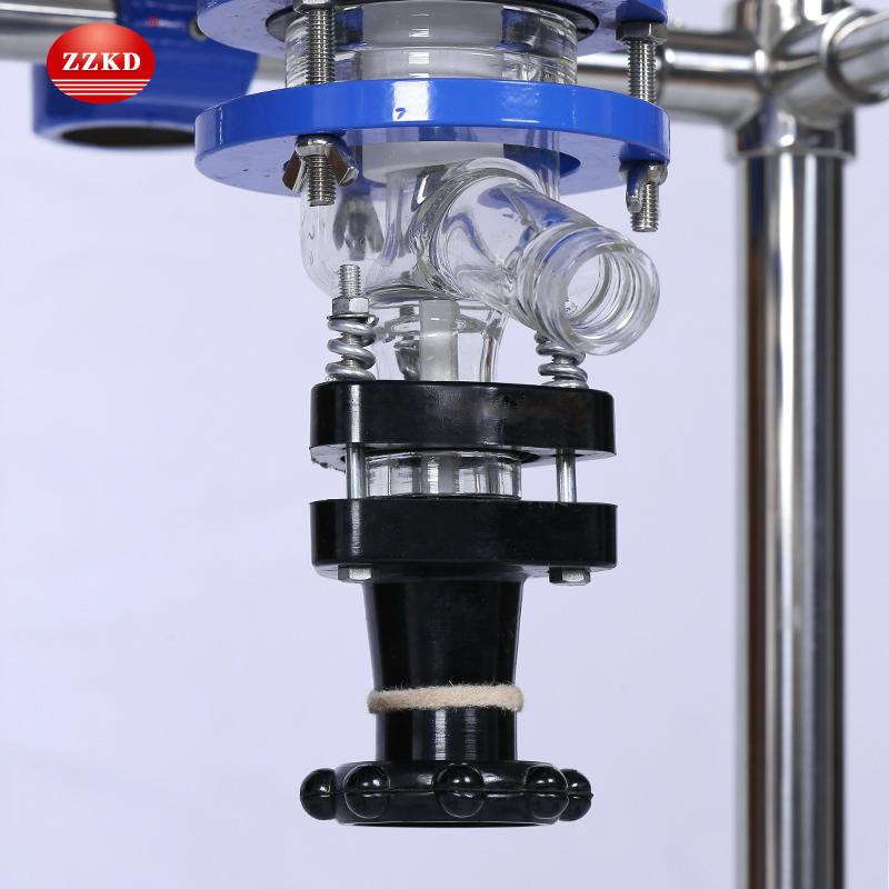 High Temperature Lab Vacuum Distillation Glass Reactor Device 4