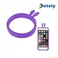 Universal Soft Silicone Bumper Ring Phone Frame Case 3