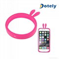 Universal Soft Silicone Bumper Ring Phone Frame Case 4