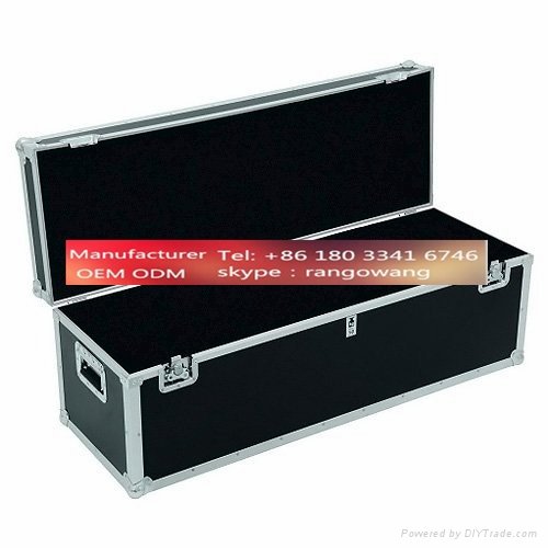 Flight Case Universal Transport Case 120 x 40 cm Black Flight Case Material 2