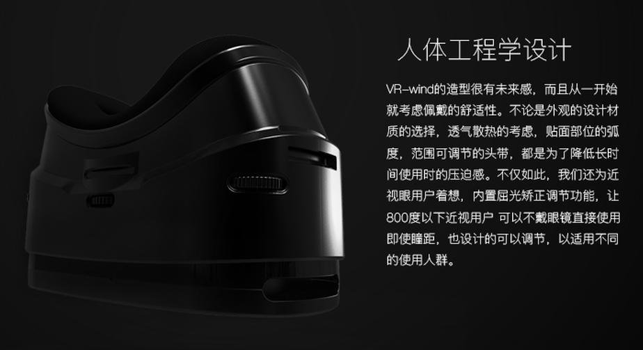 VR 虛擬與現實眼鏡 3D眼鏡 VR-BOX VR-WIND