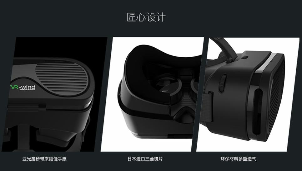 VR 虛擬與現實眼鏡 3D眼鏡 VR-BOX VR-WIND 3