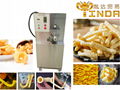 corn puff machine filling ice cream