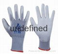 13g grey pu safety glove 1