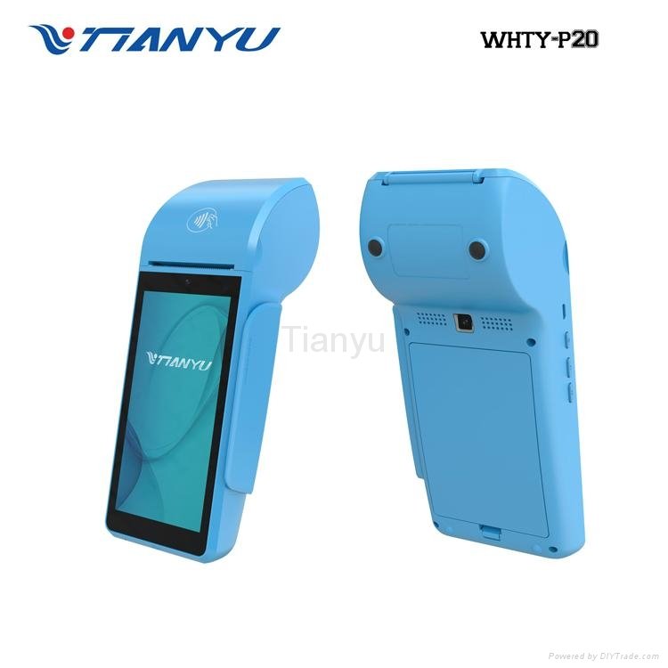 Smart Handheld Android Touch POS, Printer POS Machine, Mobile Payment Terminal 5