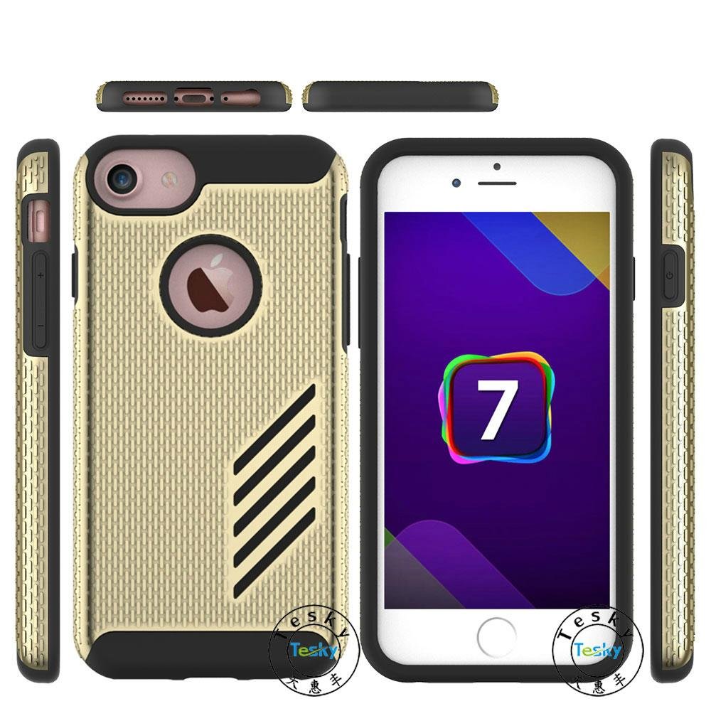 Dual Layer Hybrid Protective Case Cover for iphone 7