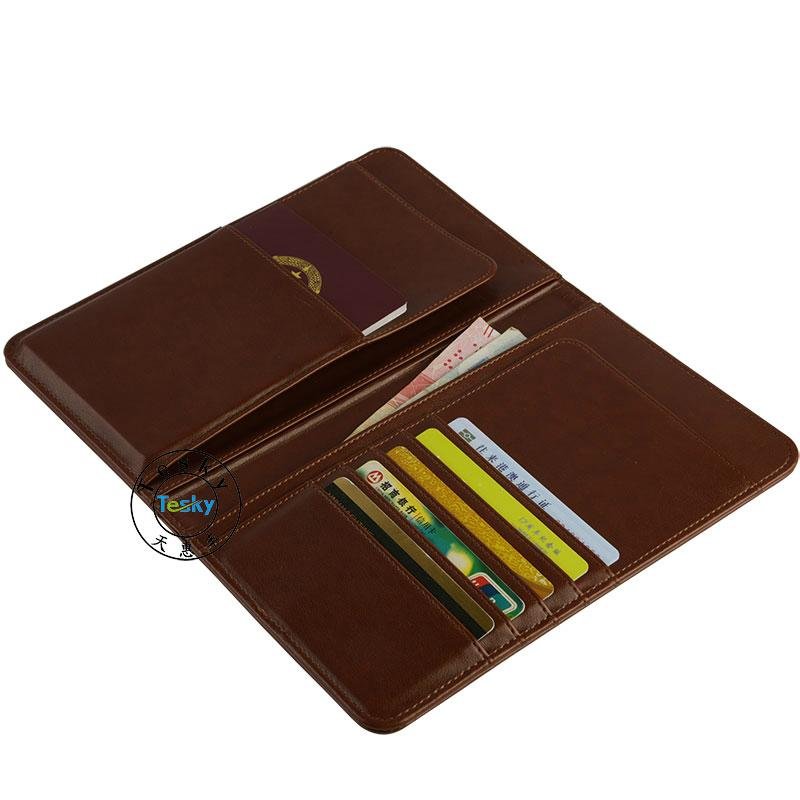 pu leather passport holder wallet cover case variety of color available 3