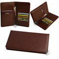 pu leather passport holder wallet cover case variety of color available