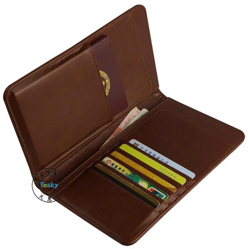pu leather passport holder wallet cover case variety of color available 5